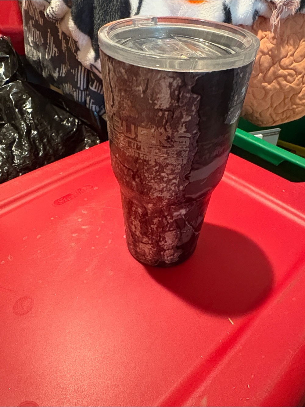 Insulated Travel Tumbler - Camouflage Gray